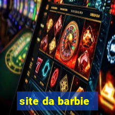 site da barbie - jogos